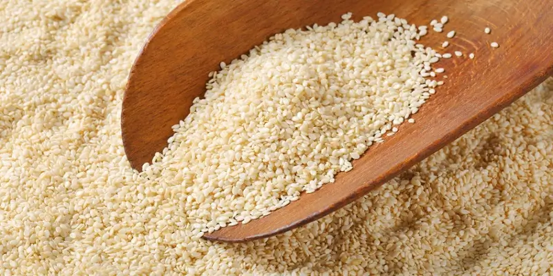 میزان روغن در هر کیلو کنجد