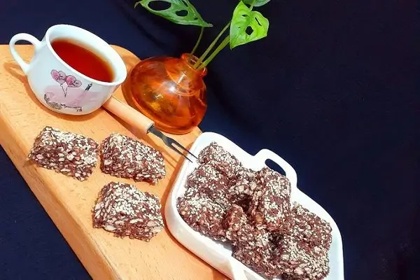 مینی رایس کیک شکلاتی