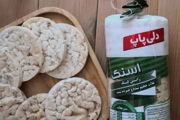 مینی رایس کیک شکلاتی