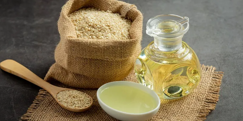 خواص روغن ارده کنجد در ناف