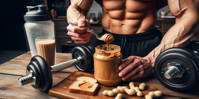 کره بادام زمینی گینر