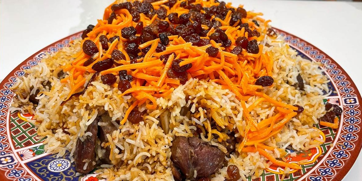 کنجد پلو افغانی